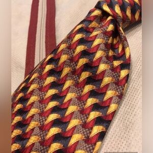 Elegant Ermenegildo Zegna Multicolor Silk  Men's Tie
